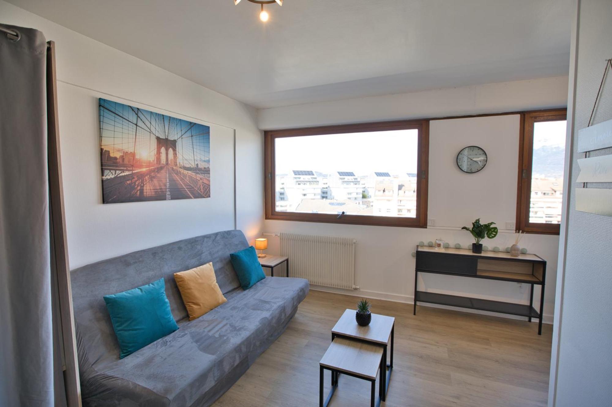 Apartamento Le Sommet Citadin Avec Vue Annecy Exterior foto
