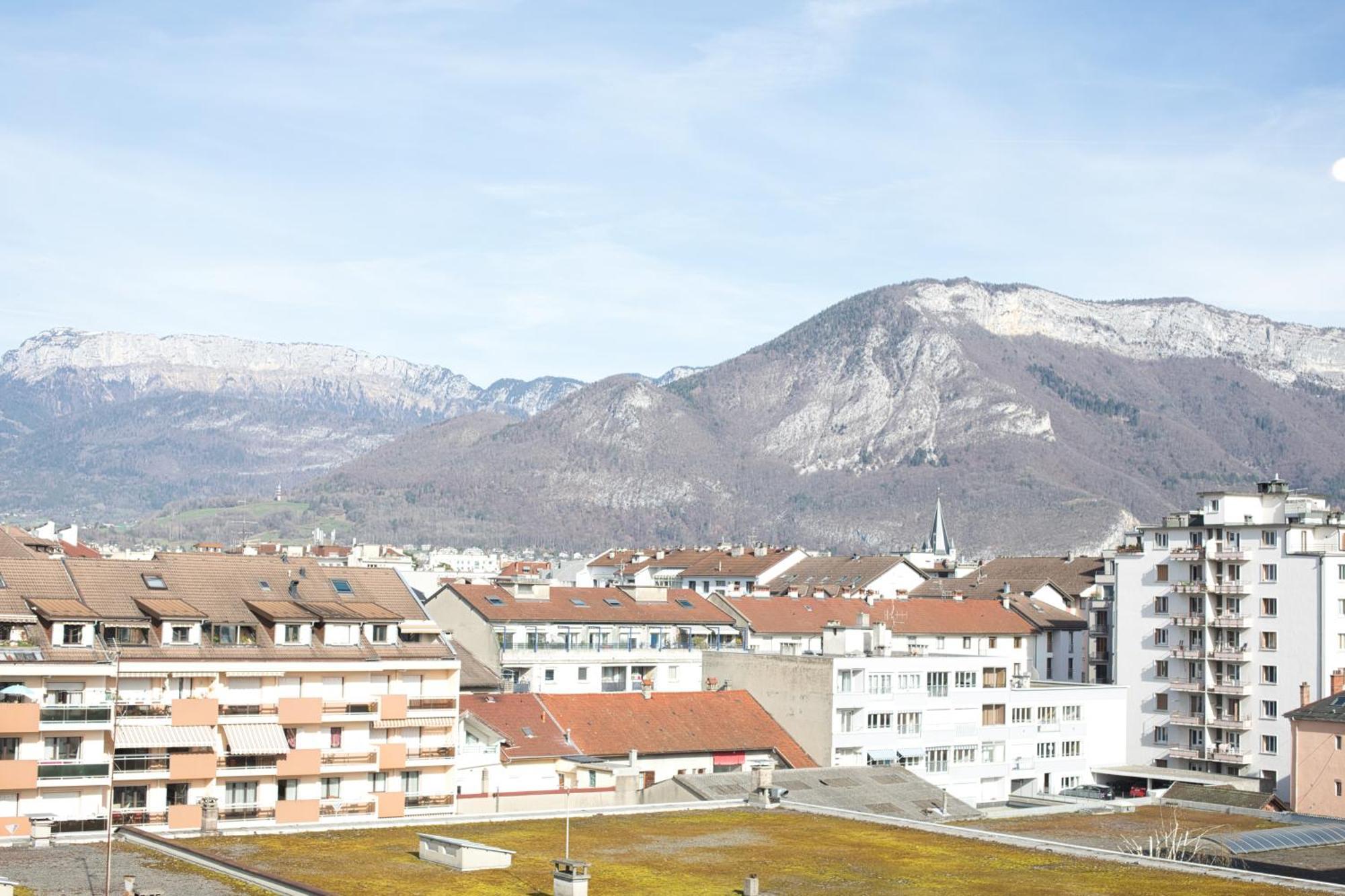 Apartamento Le Sommet Citadin Avec Vue Annecy Exterior foto